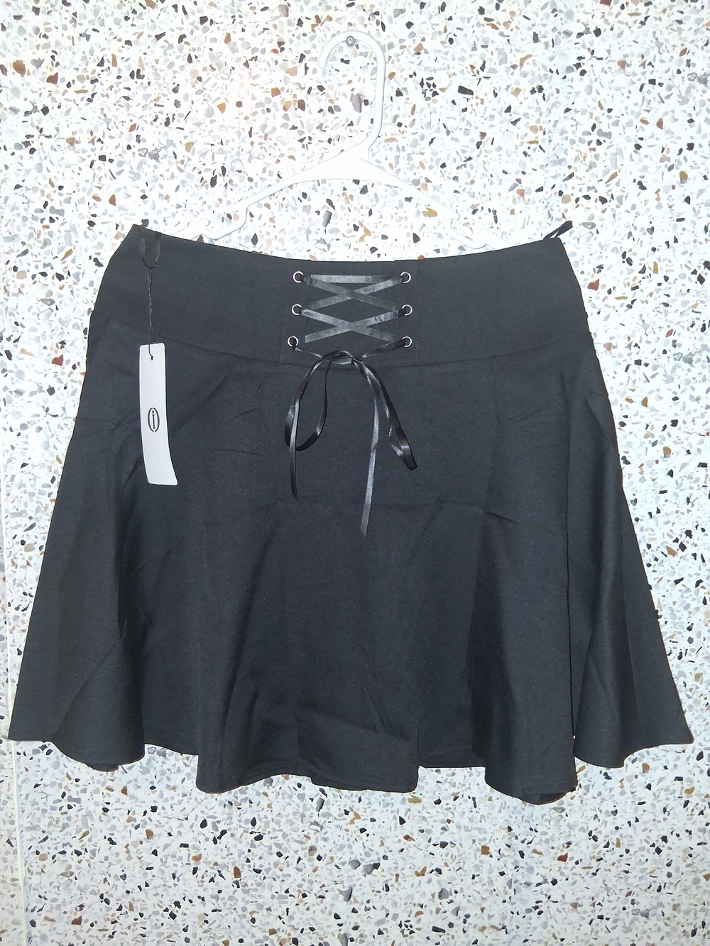 Women's Idealsanxun Gothic Laced Skirt Black Size Medium NWT